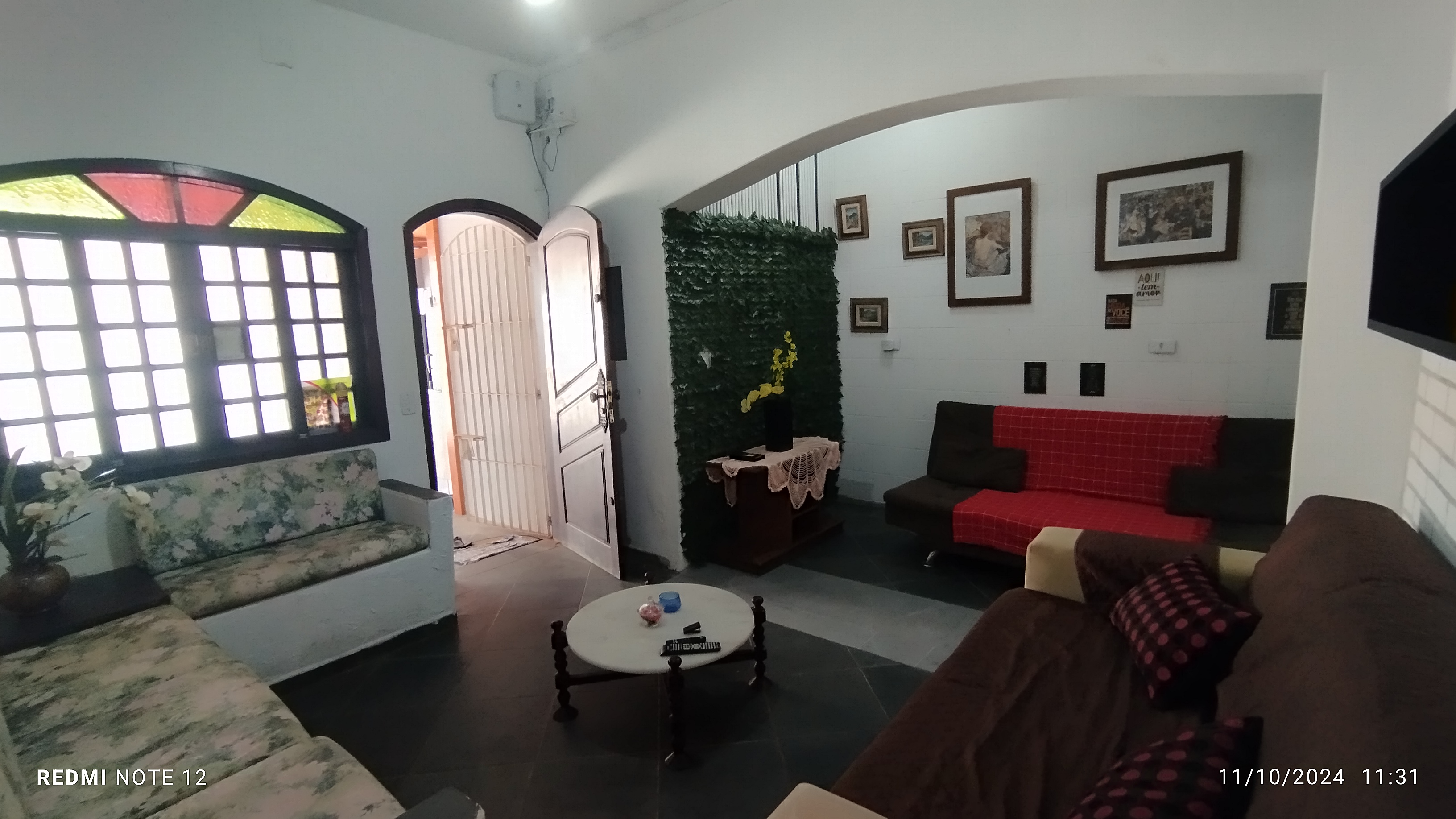 Espaço de sobra para a família e amigos.